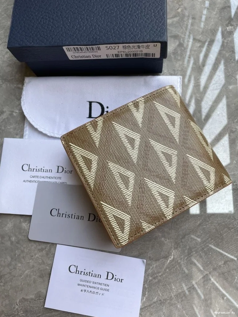 Dior Christian 45936 Wallets Purse WeatherProof 0701
